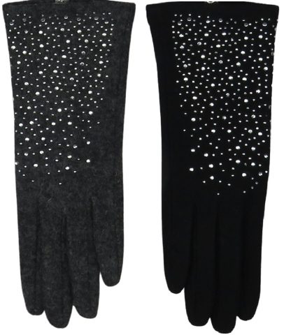 Handschoenen dames ECgloves met glitters