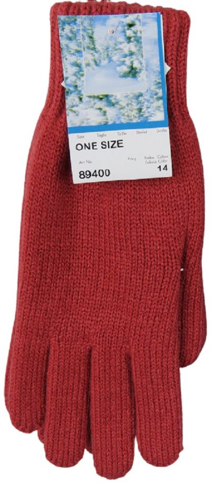 Handschoen dames gebreid, zacht opgeruwd van binnen. Niet uit China, keuze uit 22 kleuren. - Afbeelding 16