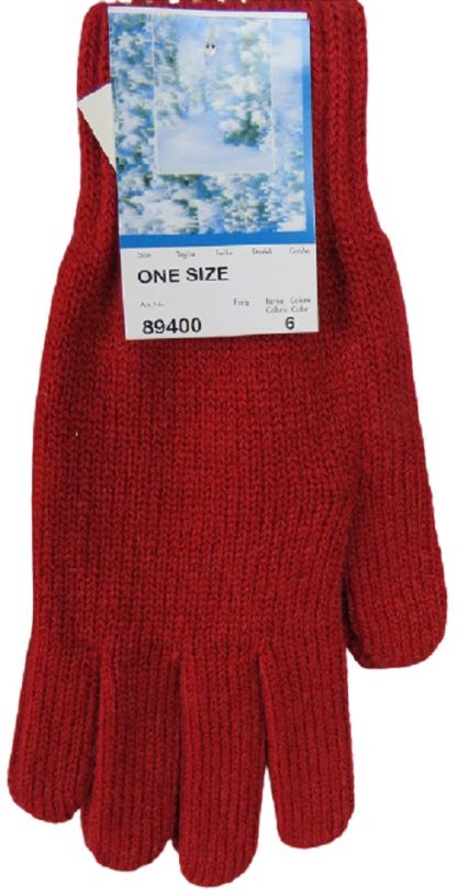 Handschoen dames gebreid, zacht opgeruwd van binnen. Niet uit China, keuze uit 22 kleuren. - Afbeelding 7