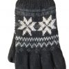 Handschoenen heren Paradise met Jacquard motief, Thinsulate en deels wol - Afbeelding 4