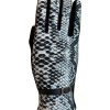 Handschoenen dames ECgloves slangenmotief met touchscreenfunctie - Afbeelding 2