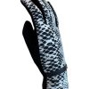 Handschoenen dames ECgloves slangenmotief met touchscreenfunctie - Afbeelding 3