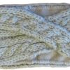 Haarband dames Paradise gebreid met brushed effect, fleece voering binnenin - Afbeelding 5