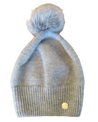 Muts dames EChats winter - 20% wol en pompon, gemaakt in Europa. - Afbeelding 7