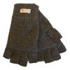 Handschoenen heren gebreid, halve vingers Paradise, met Thinsulate, 30% wol - Afbeelding 2
