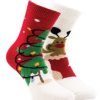 Dames kerst sokken winter - prijs per 2 paar. Met deels wol en elastan, maat 36-41. - Afbeelding 4