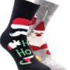 Dames kerst sokken winter - prijs per 2 paar. Met deels wol en elastan, maat 36-41. - Afbeelding 2