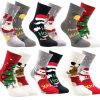 Dames kerst sokken winter - prijs per 2 paar. Met deels wol en elastan, maat 36-41.