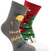 Dames kerst sokken winter - prijs per 2 paar. Met deels wol en elastan, maat 36-41. - Afbeelding 7