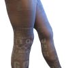 Legging met verschillende opschriften, 70 den. Maten S-M en L-XL. Per 3 stuks. - Afbeelding 8