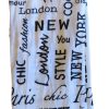 Legging met verschillende opschriften, 70 den. Maten S-M en L-XL. Per 3 stuks. - Afbeelding 4
