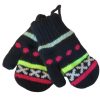 Peuterwant Paradise gebreid met duim en snoer, xxx motief - Afbeelding 2