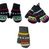 Peuterwant Paradise gebreid met duim en snoer, xxx motief