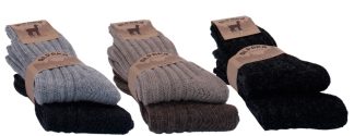 Alpaka warme sokken winter - prijs per twee paar - 40% alpaka